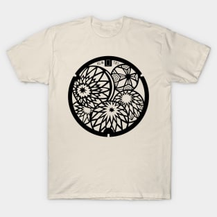 Matsumoto Drain Cover - Japan - Front Print T-Shirt